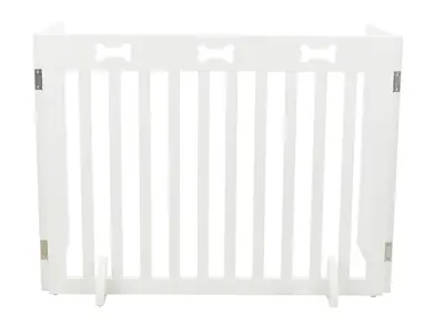 Trixie hondenhek wit 124 x 61 cm – inklapbaar, gepoedercoat MDF - Afbeelding 8