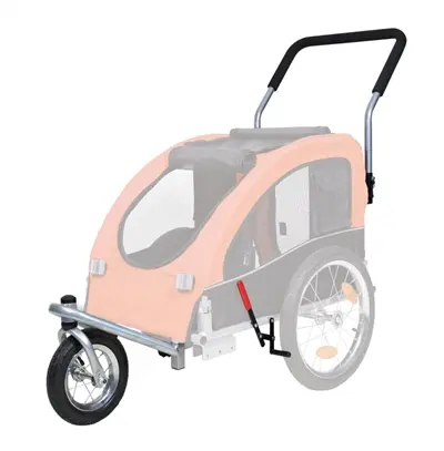 Trixie joggingkit voor fietskar 12814 – 360 graden draaiend voorwiel