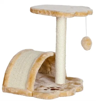 Trixie krabpaal Vitoria beige 36 x 36 x 43 cm – voor kittens