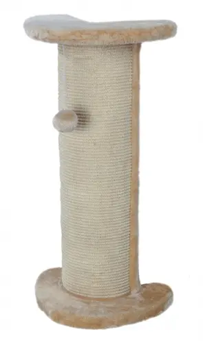 Trixie krabpaal Lorca beige 37 x 27 x 75 cm – hoekmodel