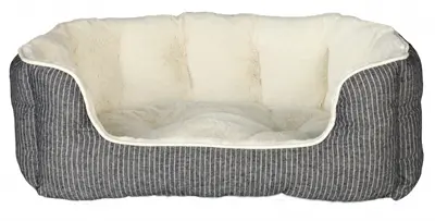 Trixie hondenmand Davin grijs/crème 50 x 40 cm – slipvast