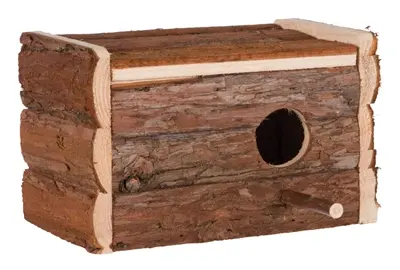 Trixie Natural Living broedblok 30 x 20 x 20 cm – schorshout, grasparkiet