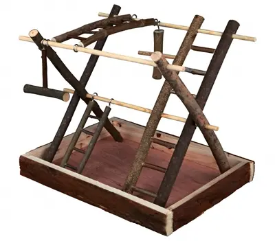 Trixie Natural Living speelplaats 35 x 27 x 30 cm – ladders en schommels