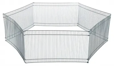 Trixie knaagdierren metaal 90 x 25 cm – 6 panelen, voor binnen