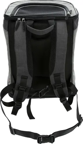 Trixie hondentas rugtas Timon zwart/grijs 34 x 30 x 44 cm - Afbeelding 4