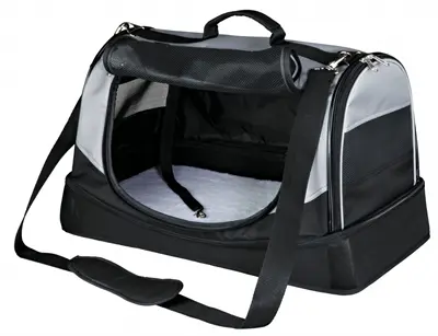 Trixie hondentas Holly zwart/grijs 50 x 30 x 30 cm – reisbed en draagtas