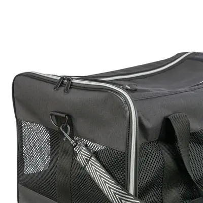Trixie hondentas Ryan reistas zwart 47 x 26 x 27 cm – korthouder - Afbeelding 8