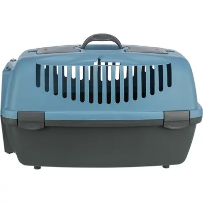 Trixie reismand Capri donkergrijs/pastelblauw 40 x 38 x 61 cm - Afbeelding 3