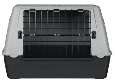 Trixie reismand Journey grijs/donkergrijs 100 x 65 x 60 cm – voor de auto