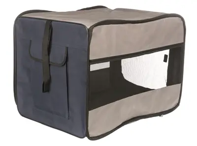 Trixie reismand Twister opvouwbaar blauw/grijs 45 x 45 x 64 cm - Afbeelding 4