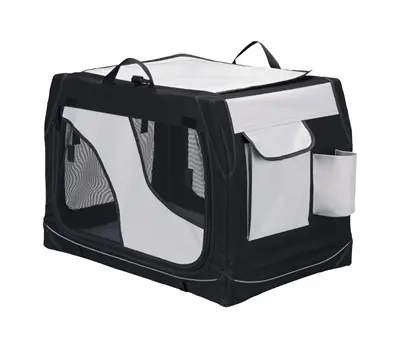 Trixie reismand Vario Dubbel zwart/grijs 91 x 60 x 118 cm - Afbeelding 4