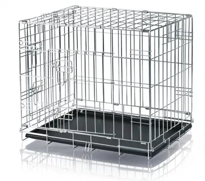 Trixie hondenbench gegalvaniseerd metaal 64 x 54 x 48 cm – 2 deuren