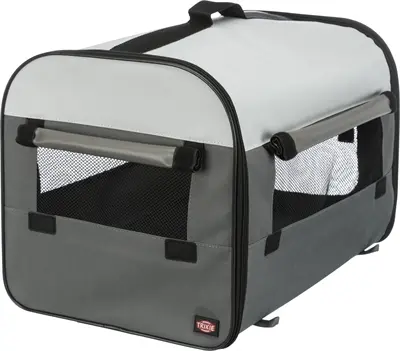 Trixie reismand grijs 55 x 65 x 80 cm – opvouwbaar, met transporttas - Afbeelding 4