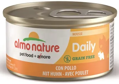 Almo Nature Daily Menu mousse kip 24 x 85 g – kattenvoer - Afbeelding 4