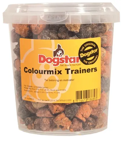 Dogstar Mixtrainers hondensnacks 850 ml – mix van lam, kip en pens