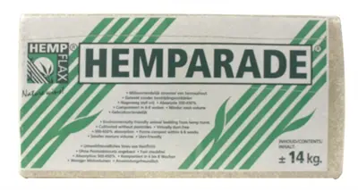 Hemparade hennepvezelstrooisel 14 kg – voor knaagdieren en vogels