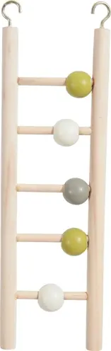 Zolux ladder hout 5 treden met kralen 1 x 7 x 23,5 cm