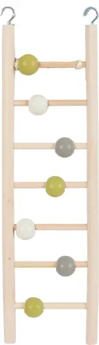 Zolux ladder hout 7 treden met kralen 1 x 8,5 x 35 cm