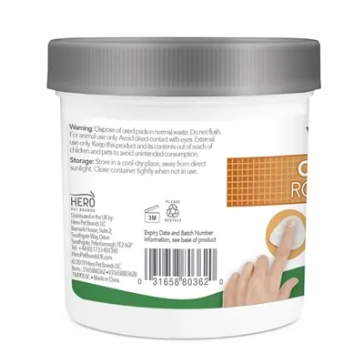 Vet's Best Clean Eye round pads 100 stuks – traansporen hond - Afbeelding 5