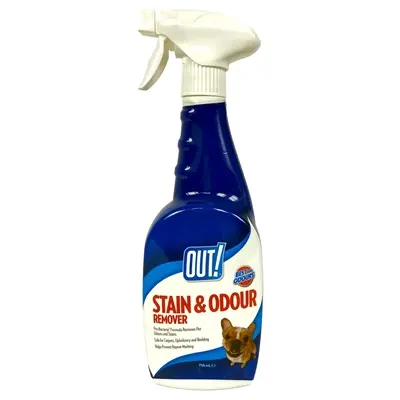 Out! Stain & Odour Remover 750 ml – vlekken- en geurverwijderaar