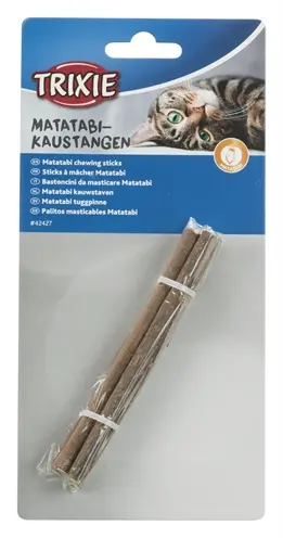 Trixie matatabi kauwstaven 10 g – spelstimulerend kattensnoepje - Afbeelding 4