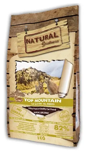 Natural Greatness kattenvoer Top Mountain 6 kg – hypoallergeen