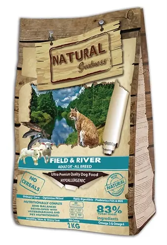 Natural Greatness kattenvoer Field & River 2 kg – hypoallergeen