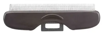 Trixie Carding vachtkam 15 x 7 cm – RVS-mesje, voor honden en paarden - Afbeelding 4
