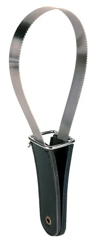 Trixie Haar Ex shedder metaal 25 x 8 cm – met lederen handvat