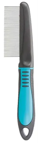 Trixie vachtkam fijne tanden 22 cm – voor honden en katten
