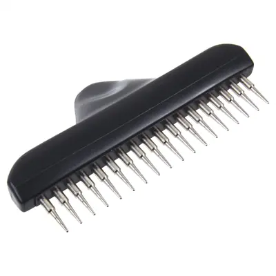 Trixie vachtontklitter korthaar 10 x 15 cm – metalen kam - Afbeelding 4