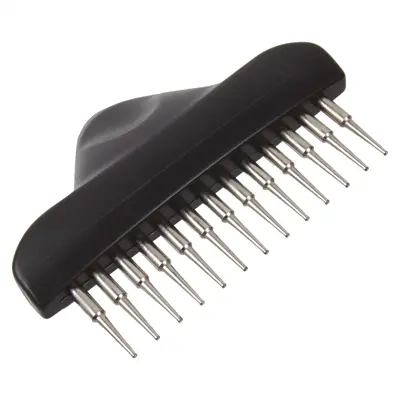 Trixie vachtontklitter langhaar 7 x 14 cm – metalen kam - Afbeelding 4