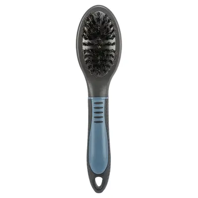 Trixie hondenborstel dubbelzijdig 6 x 23 cm – metalen pennen en nylon - Afbeelding 5
