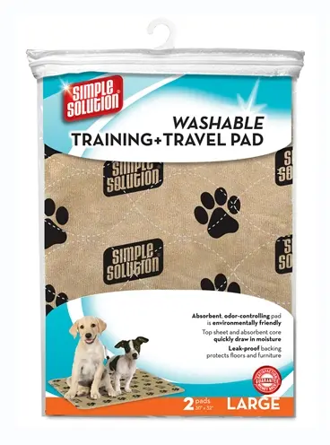 Simple Solution wasbare puppy training pads 76 x 81 cm – 2 stuks