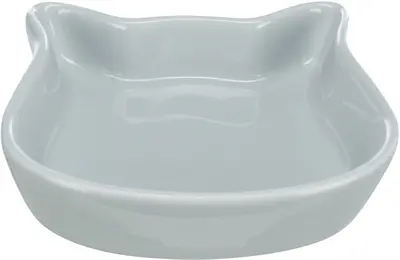 Trixie voerbak kattenkop 12 cm – keramiek, assorti kleuren - Afbeelding 5