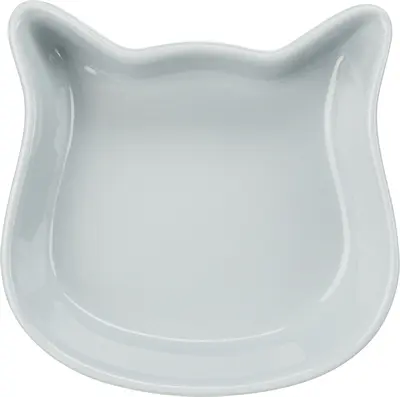 Trixie voerbak kattenkop 12 cm – keramiek, assorti kleuren - Afbeelding 9
