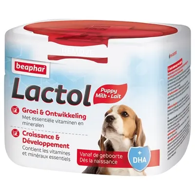 Beaphar Lactol puppymelk 250 g – met DHA, voor moederloze pups