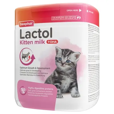Beaphar Kitty Milk Lactol 500 g – melkvoeding voor kittens van 1-35 dagen