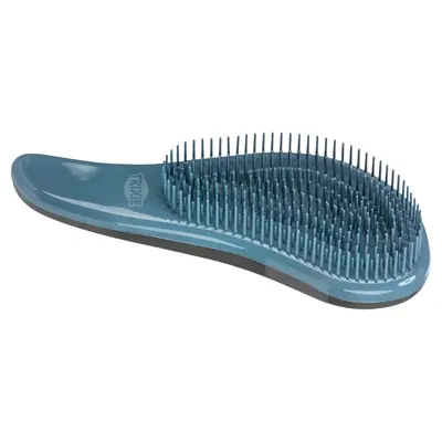 Trixie zachte borstel blauw 19 cm – kunststof, voor dekhaar en onderwol - Afbeelding 4