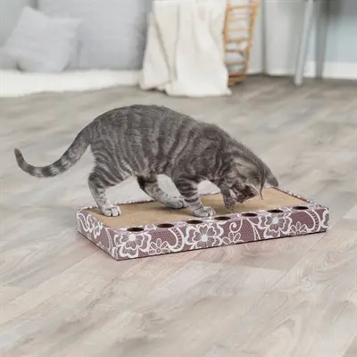 Trixie krabplank karton met balletjes roze 48 x 25 cm - Afbeelding 6
