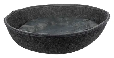 Trixie Relax iglo kattenmand Liva antraciet 40 x 24 x 47 cm – vilt - Afbeelding 9