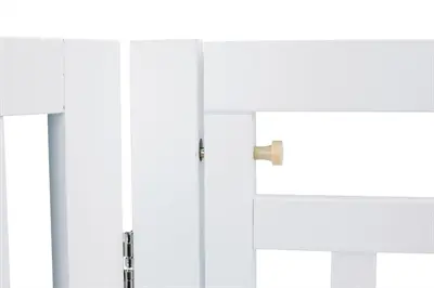 Trixie hondenhek met deur wit 60-160 x 81 cm – inklapbaar, MDF - Afbeelding 11