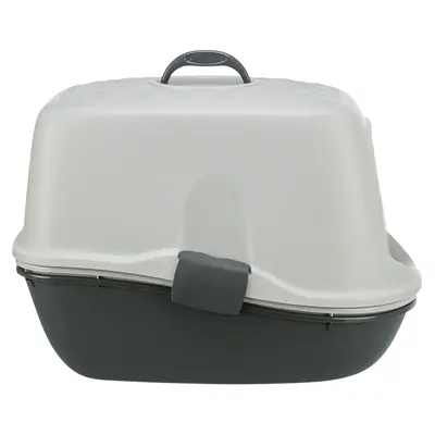 Trixie kattenbak Berto Top grijs 59 x 39 x 42 cm – overdekt, met zeef - Afbeelding 5