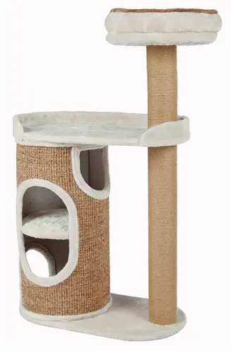 Trixie krabpaal Falco lichtgrijs/bruin 70 x 38 x 117 cm – 4 ligplekken