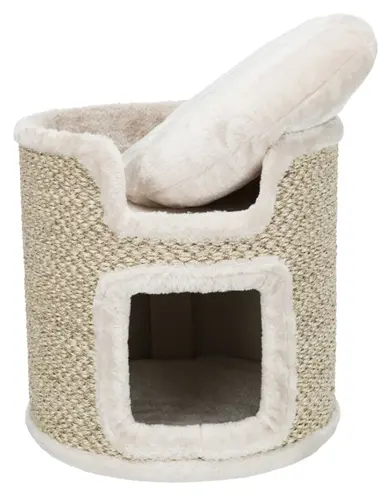 Trixie krabton Ria lichtgrijs/natuur 37 x 37 x 37 cm – rond, compact - Afbeelding 5