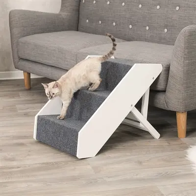 Trixie huisdiertrap verstelbaar wit 67 x 40 x 40-47 cm – inklapbaar - Afbeelding 6