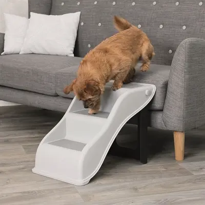 Trixie hondentrap lichtgrijs 54 x 34 x 39 cm – inklapbaar, antislip - Afbeelding 11