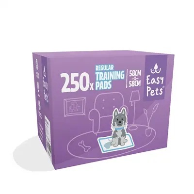 Easypets puppy training pads 58 x 58 cm 250 stuks – zindelijkheidstraining