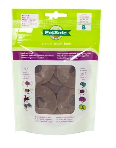 Premier Busy Buddy Ring naturel M – navulling, 16 stuks