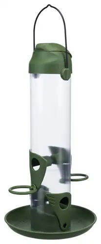 Trixie voederhuis silo 750 ml 15 x 15 x 29 cm – met open bovenkant